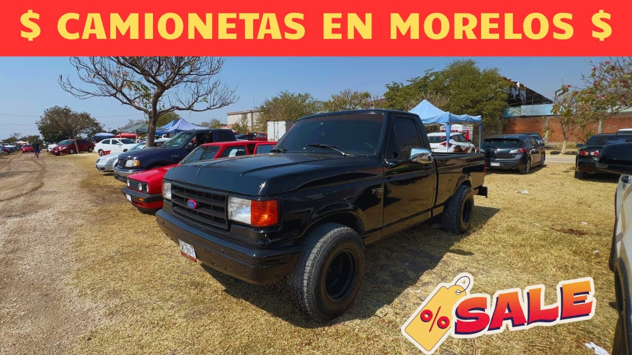 Camionetas en venta en México FORD, NISSAN, GMC, VOLKSWAGEN-Tianguis de autos Cuautla 