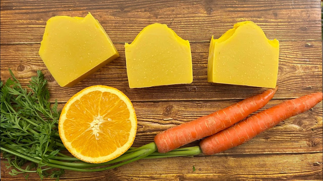 Carrot Soap for Sensitive Skin