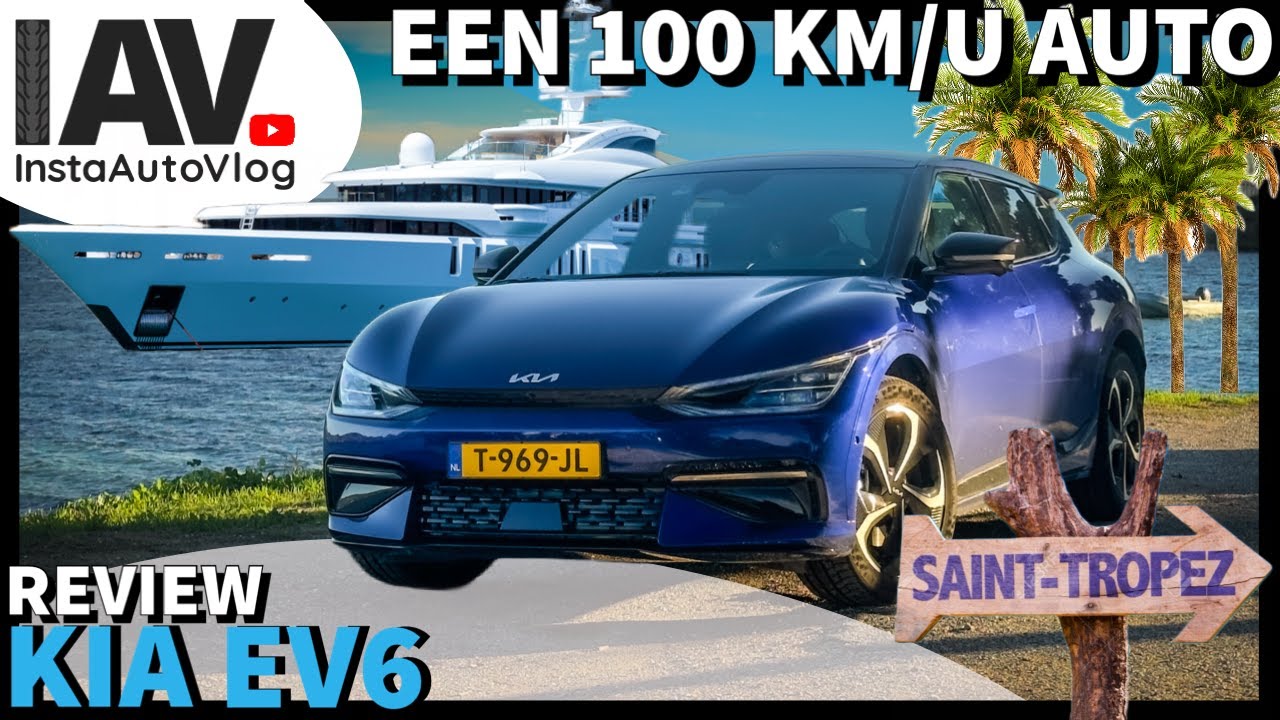 Met de Kia EV6 AWD naar Saint Tropez | De power van 800 volt