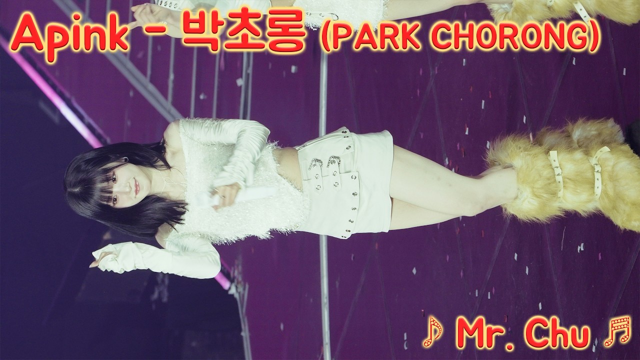 [20260221] 에이핑크 - 박초롱 (Apink - PARK CHORONG) ♪ Mr. Chu ♬ Apink 15주년 기념