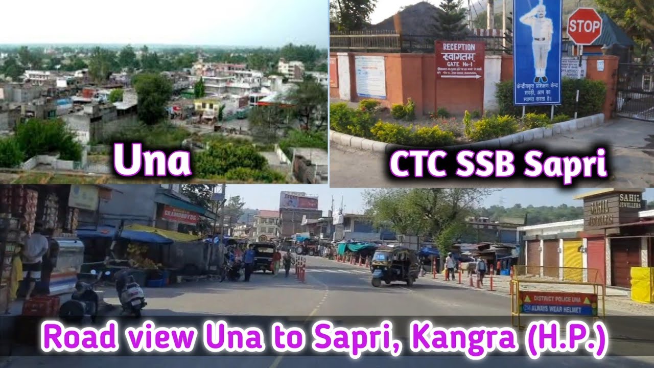 Road view Una to CTC SSB Sapri, Jawalji, Kangra, Himachal Pradesh | VK's Guru Gyan | Vikas Kumar