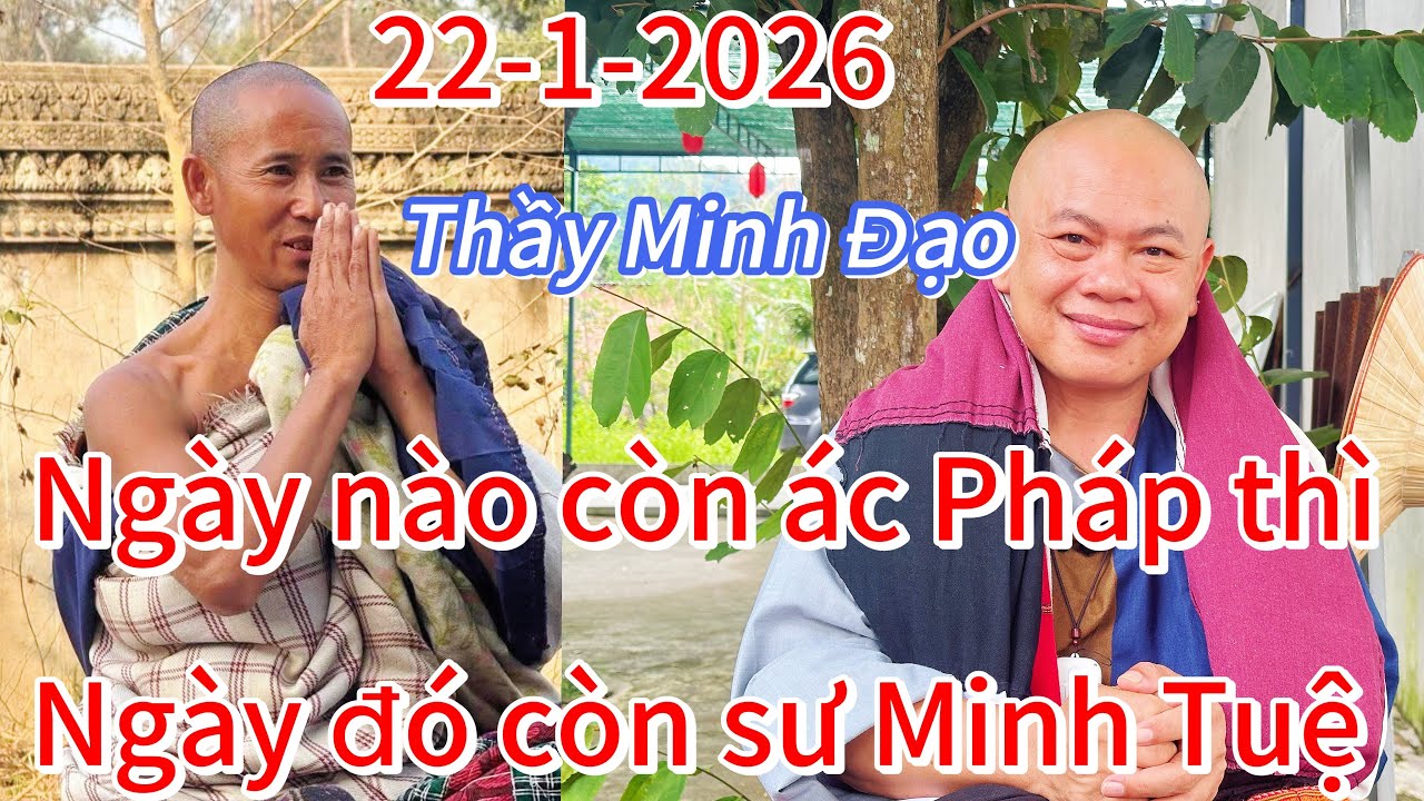 Ngày nào còn Ác Pháp ngày đó còn Sư Minh Tuệ ! 