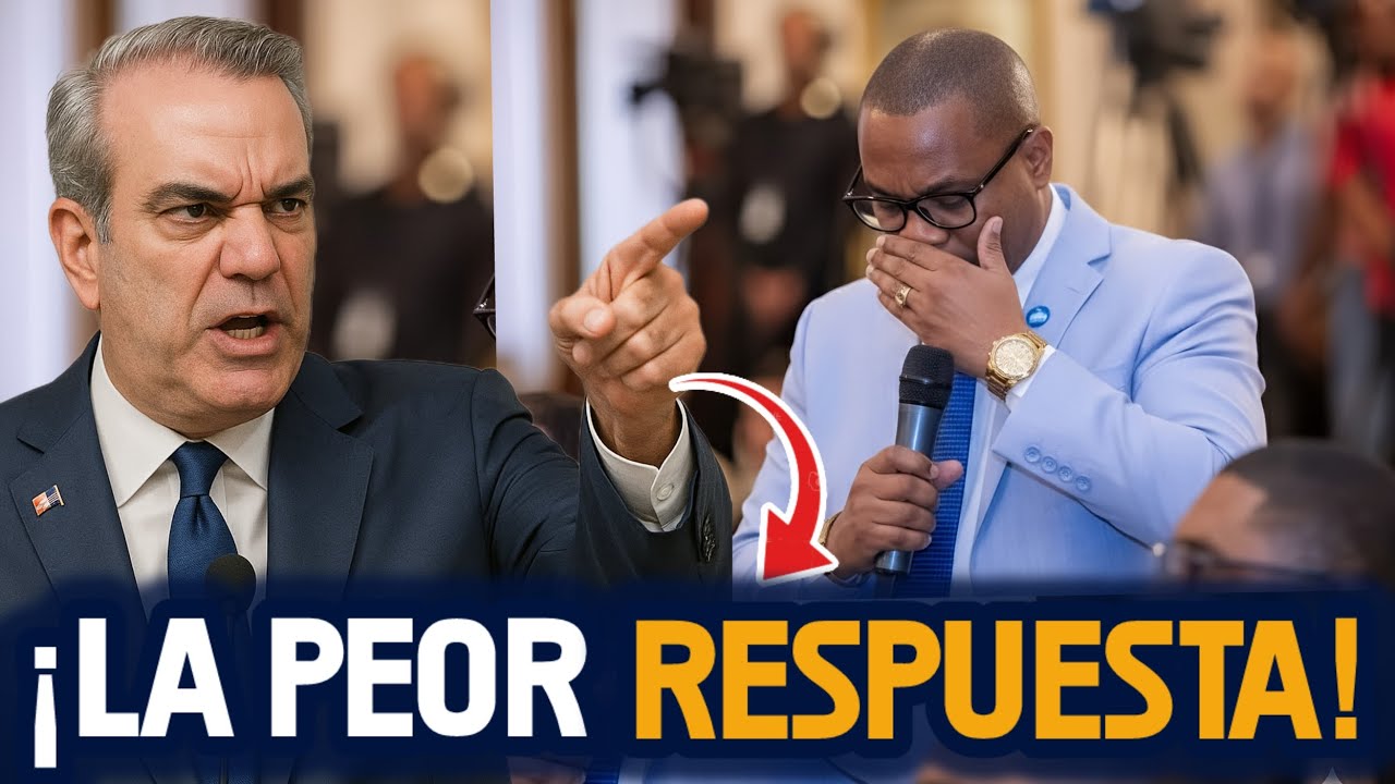 💣&iexcl;IMPACTANTE! &iexcl;Abinader NO pudo RESPONDER a Ramon Tolentino!