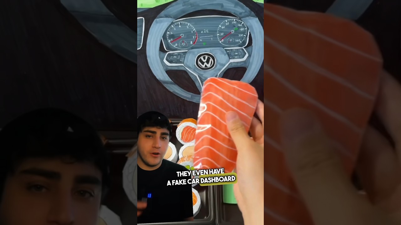 Фуд-блогер ест поддельную еду 😳