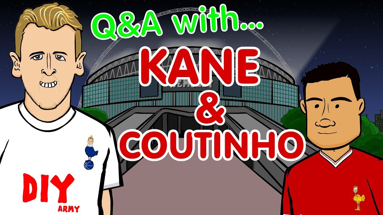 ❓Q&A: Kane and Coutinho❓(Parody - Tottenham vs Liverpool 2017 preview)