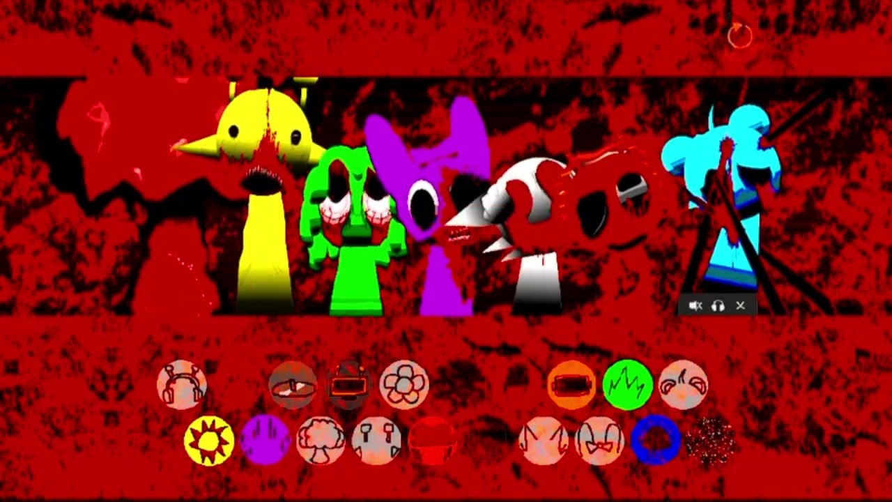 Sprunki 2013 7 Minute Full Gameplay Full Normal Modes And Horror Modes Remix (Created By Pyramix)!!!