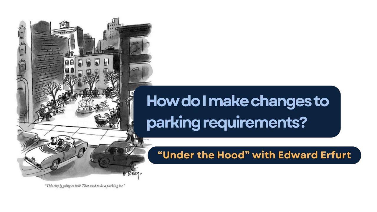 How do I make changes to our parking requirements?