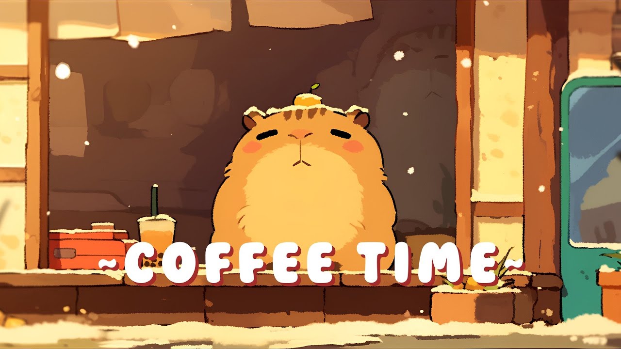 Capybara Music Corner | Peaceful Music for Your Soul 🦫 🎮 ☕