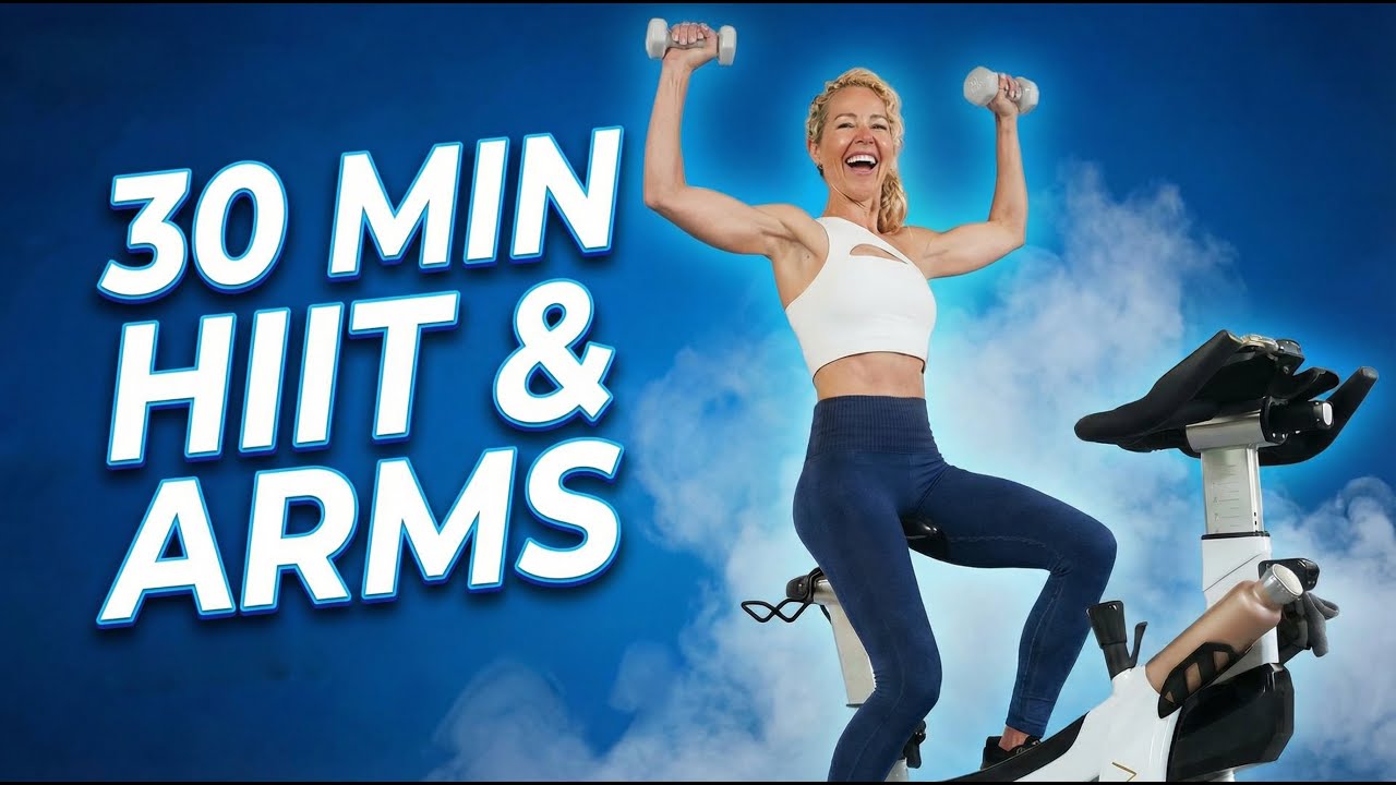 30 min Indoor Cycling HIIT & Arms Workout | Love Your Future