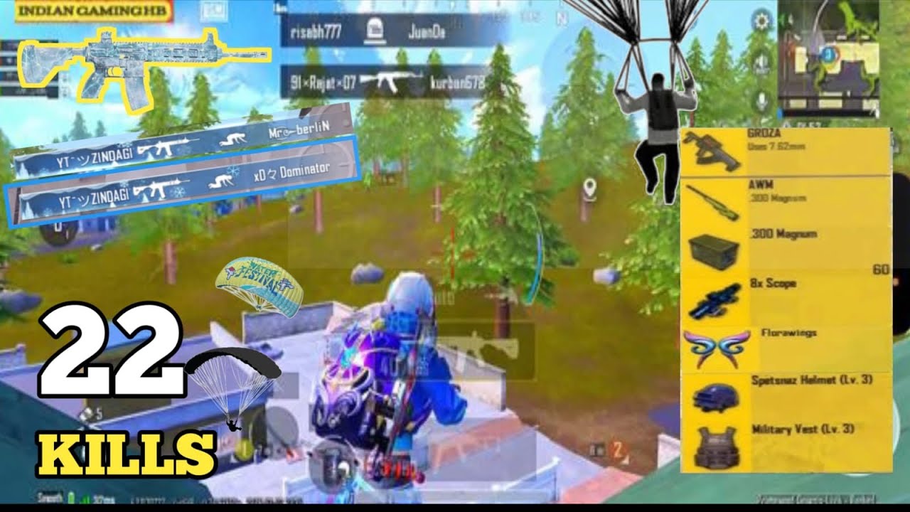 ❤️‍🔥 22 kill Perfect Teammate + Fast Rush = Squad Destroy 😱 | BGMI Livik👍 Indian gaming hb