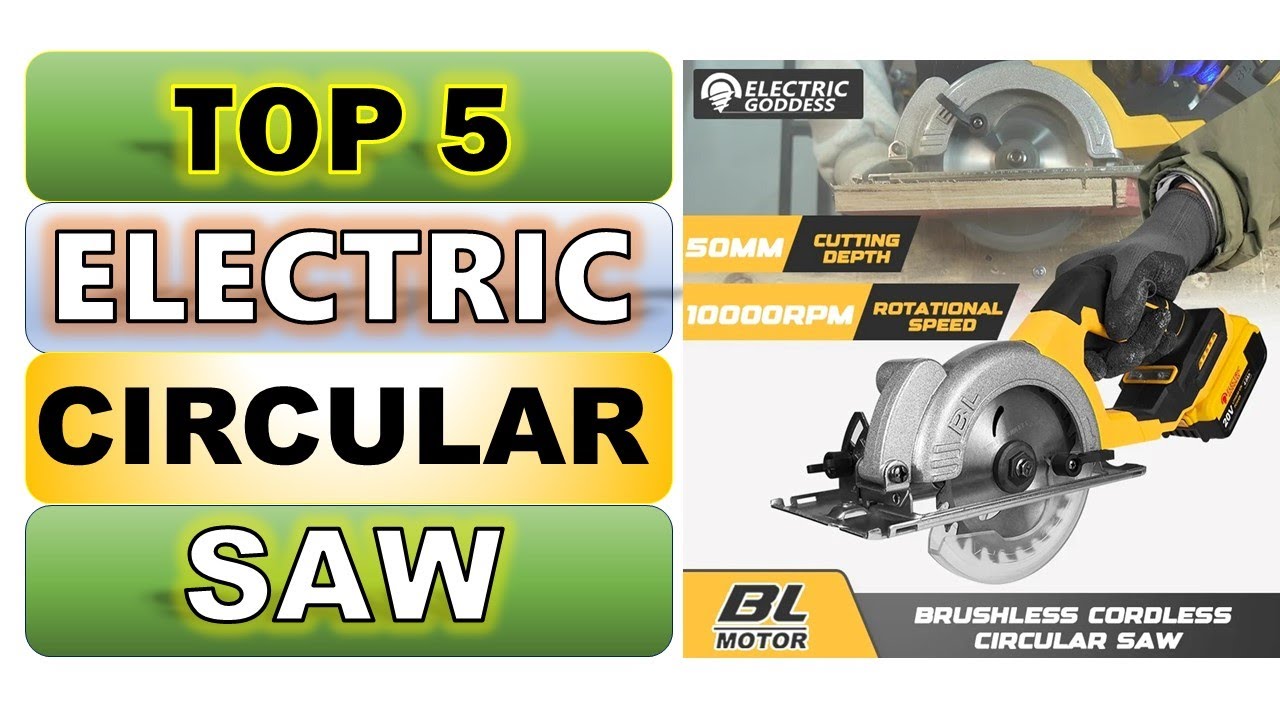 Top 5 Best Electric Circuler Saw in 2026 || From Aliexpress