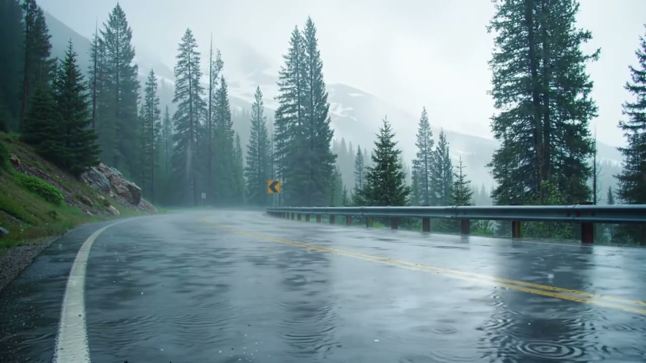 Midnight Rain Highway — Relax & Forget the World