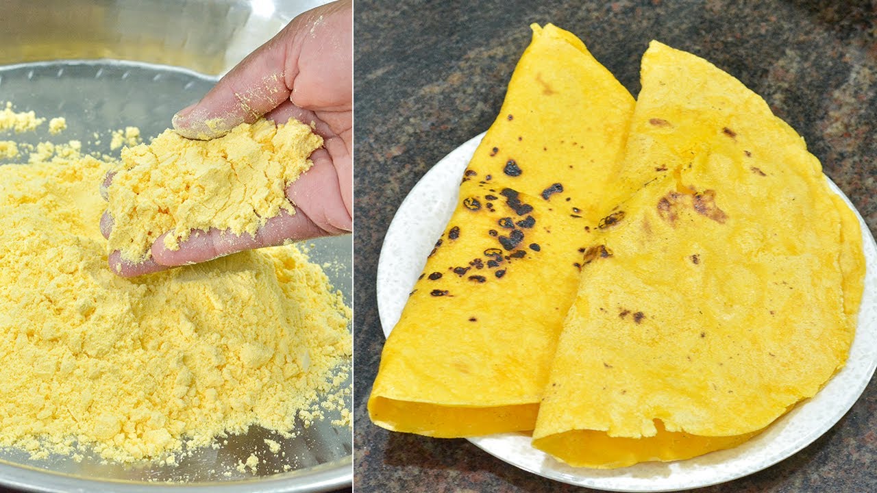 मक्याच्या पिठाची भाकरी बनवा झटपट, साधी सोपी पद्धत आणि खुप सार्‍या टिप्स | Makyachya Pithachi Bhakari