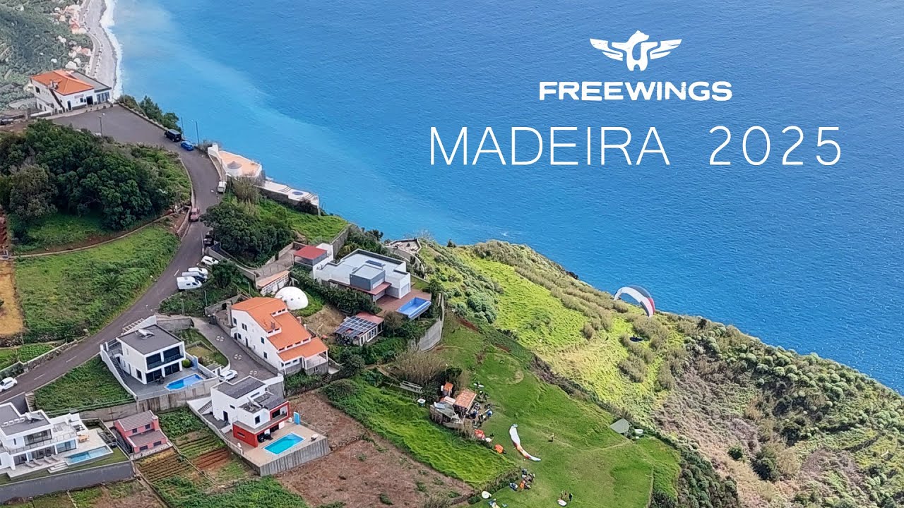 An epic week of Paragliding on Madeira, Portugal