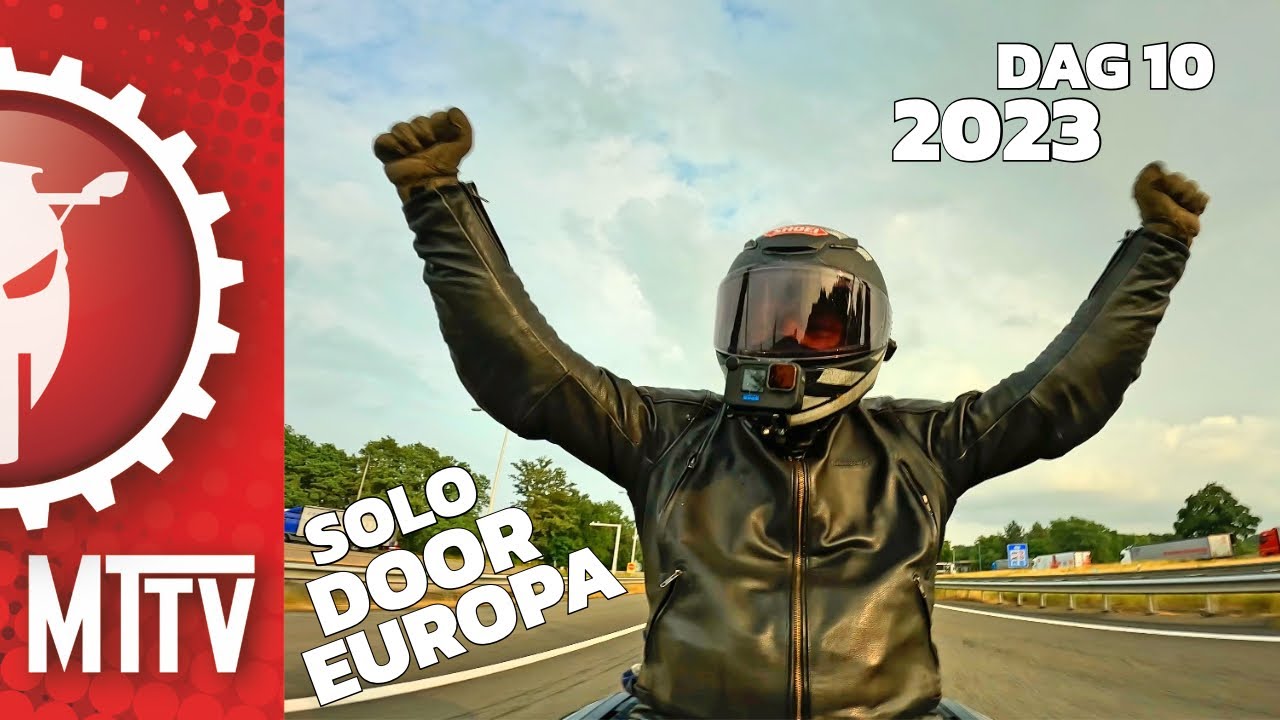 Solo Reis door Europa Dag 10 2023 / Krijg de hik / Motor Test TV