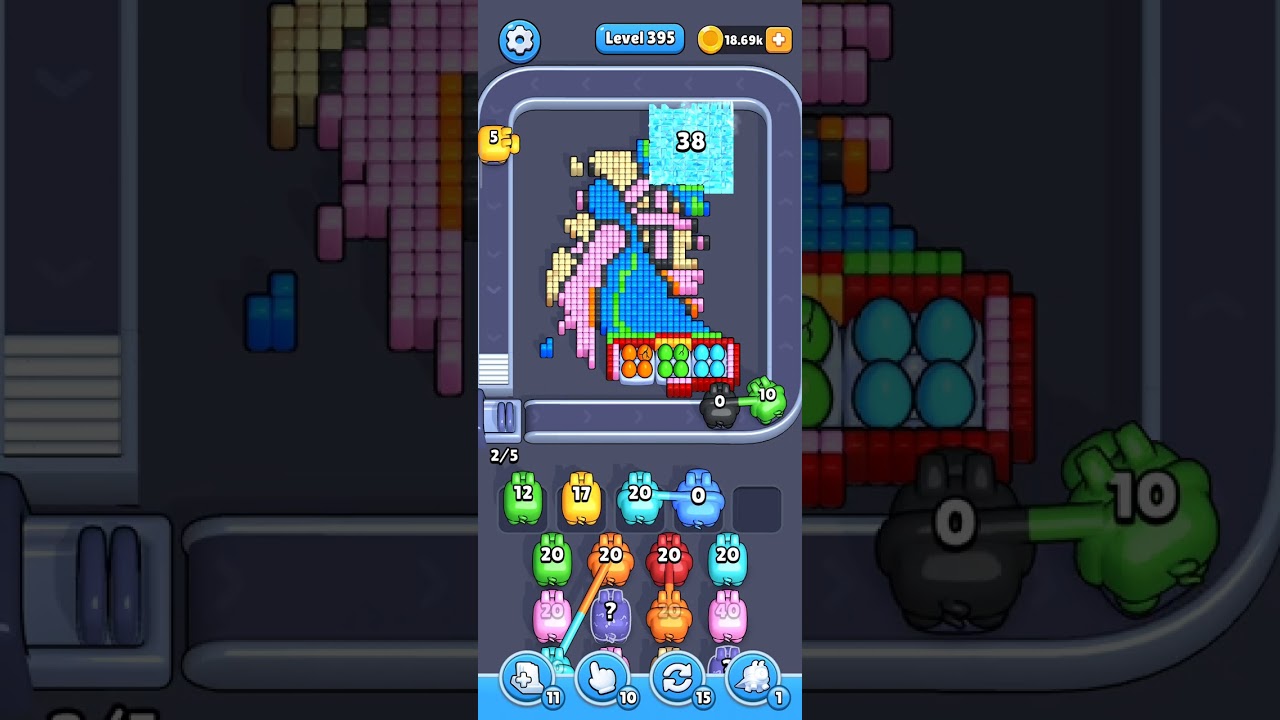 Pixel Flow — level 395