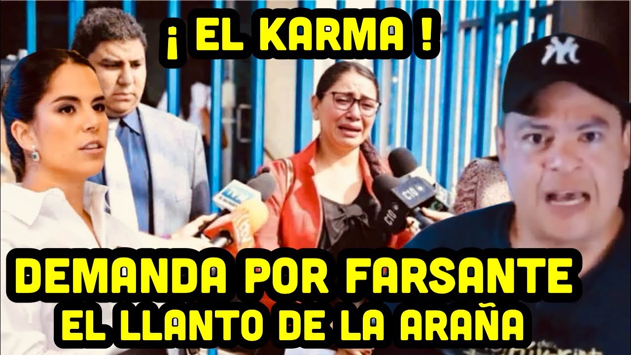 DEMANDADA POR FARSANTE, NO ERA ABOGADA, AHORA LLORA DESCONSOLADA