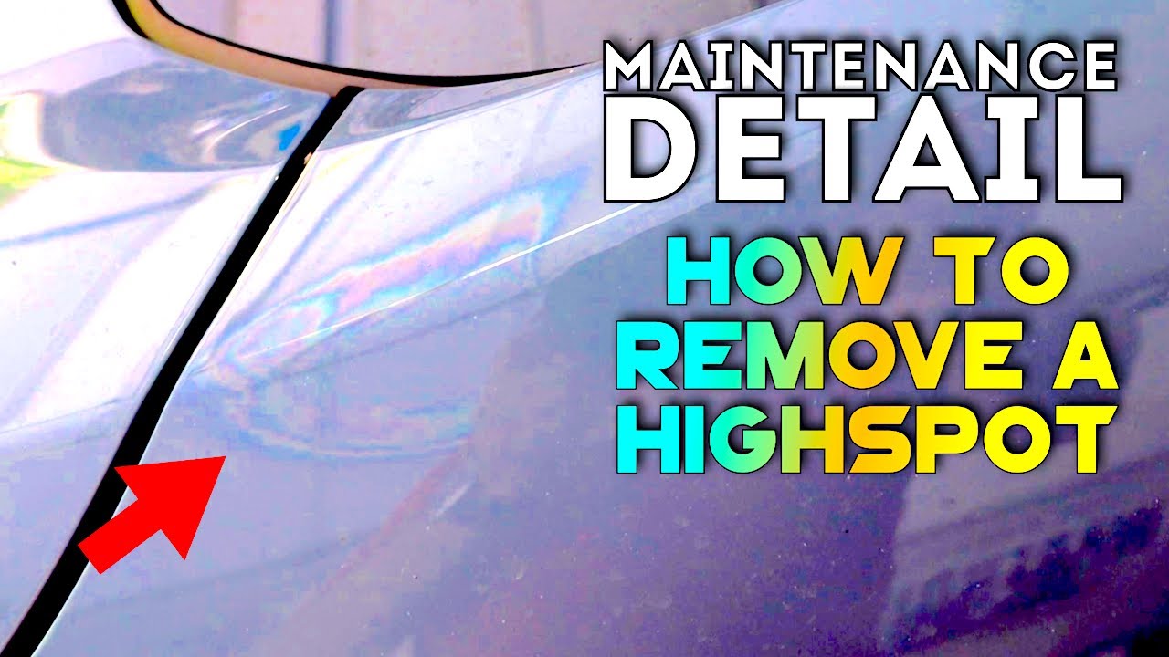 How To Remove A Ceramic Coating High Spot! #realdetailing
