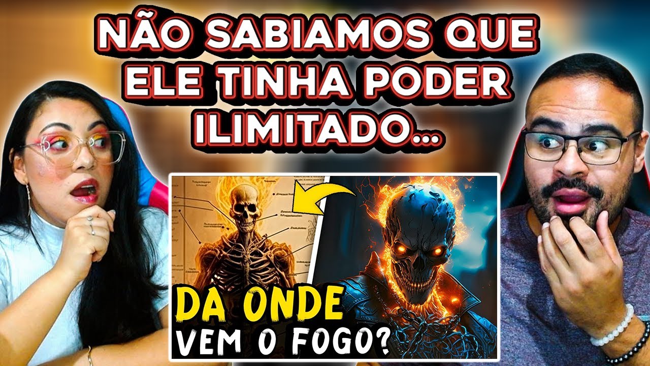 REACT ESPAÇO NERD | ANATOMIA DO MOTOQUEIRO FANTASMA EXPLICADA - PODER DEMÔNIACO OU DIVINO?