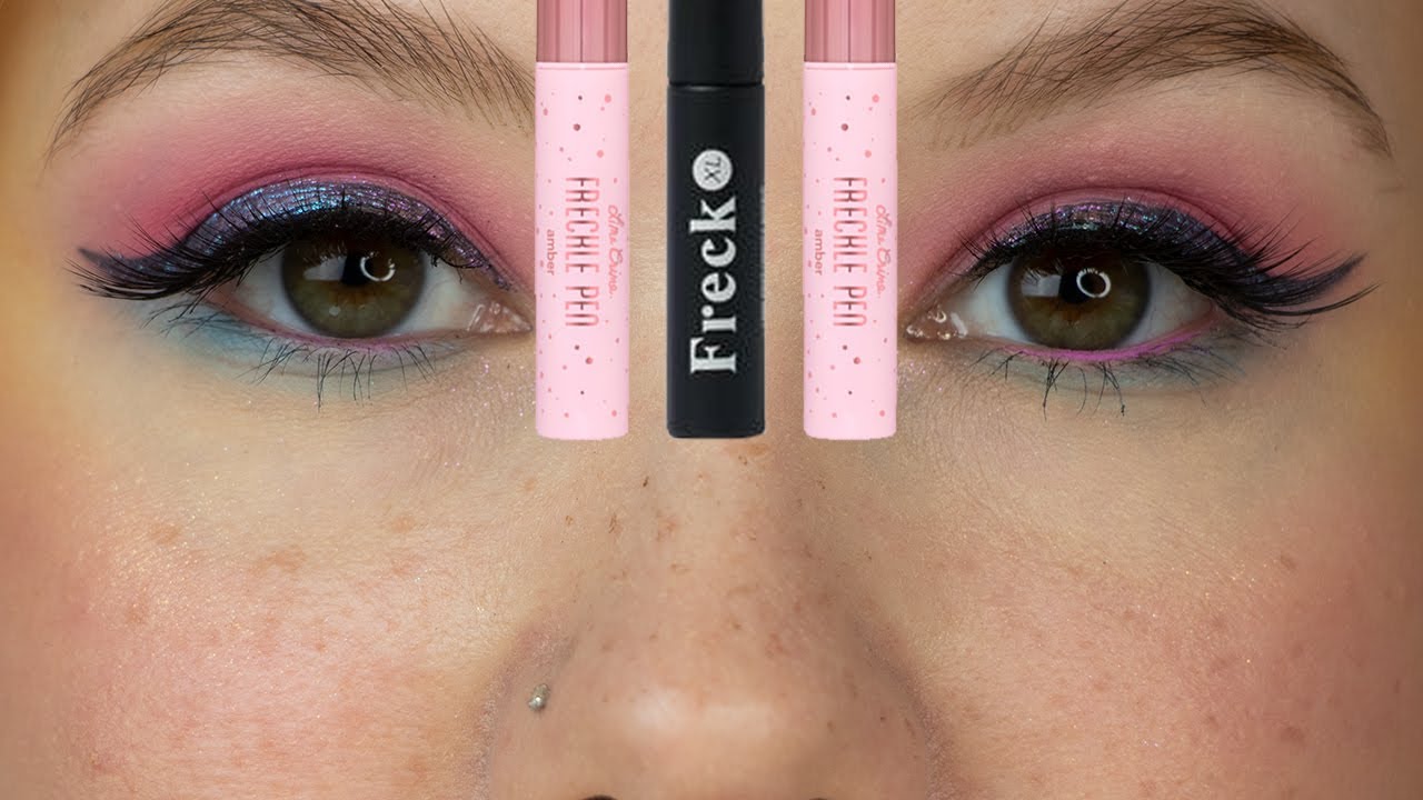 Faux Freckles | Comparing Freck and Lime Crime Freckle Pens (Both Shades)