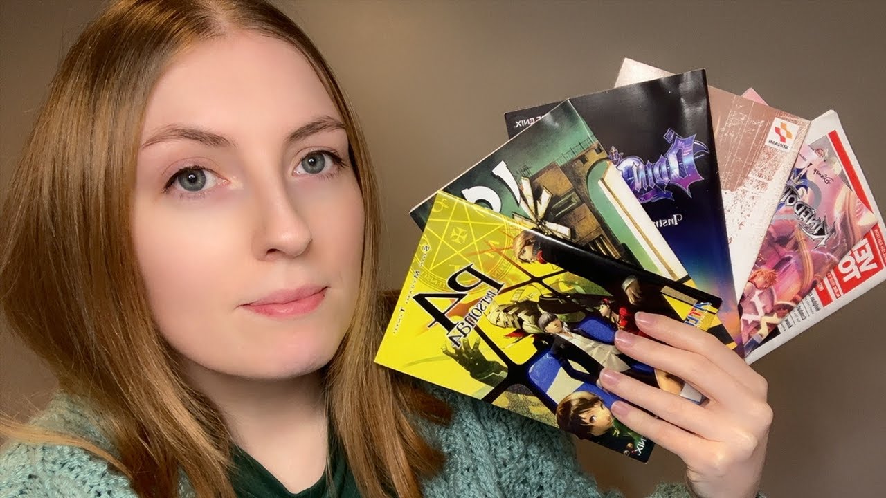 [ASMR] Nostalgic PS2 Game Manuals (Whipers, Page Turning)