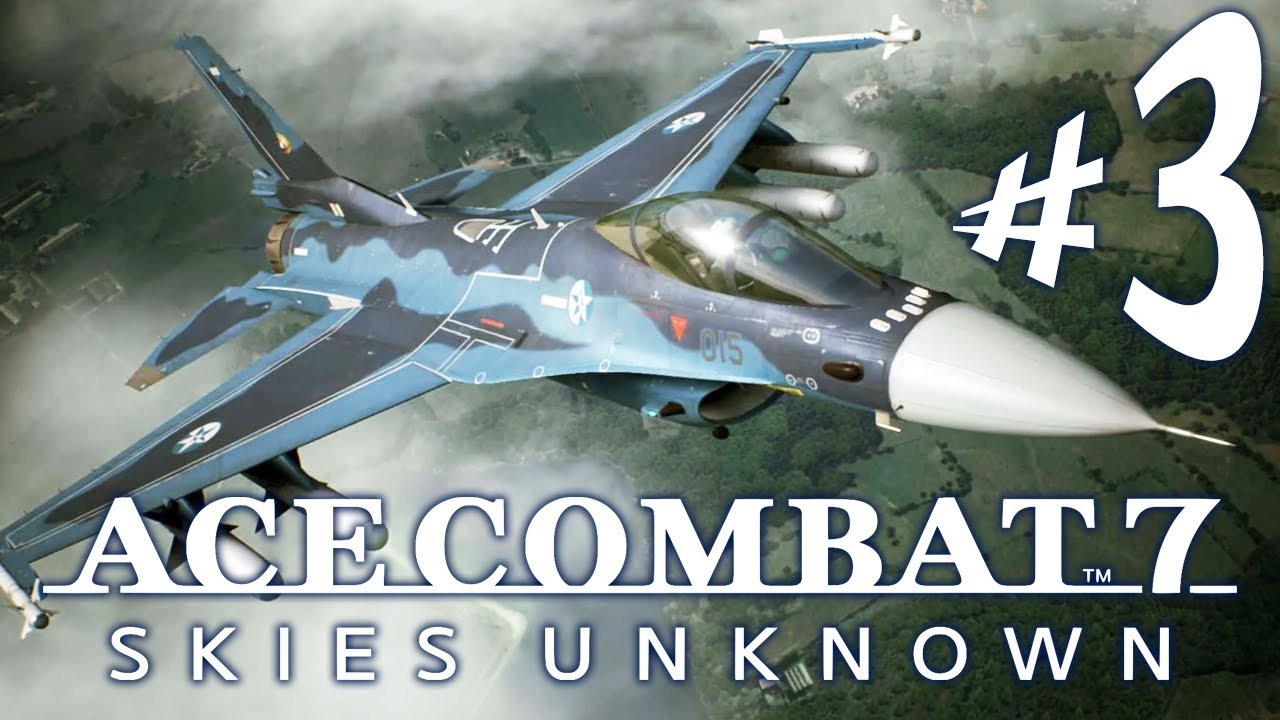 Ace Combat 7 Skies Unknown - Parte 3: Derrota Total!!! [ PS4 Pro - Playthrough ]