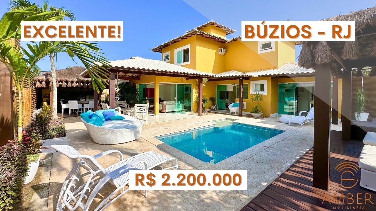 VOLTAMOS! BÚZIOS, A CASA DOS SONHOS PRÓXIMO A RUA DAS PEDRAS E MELHORES PRAIAS COM BANDEIRA AZUL.