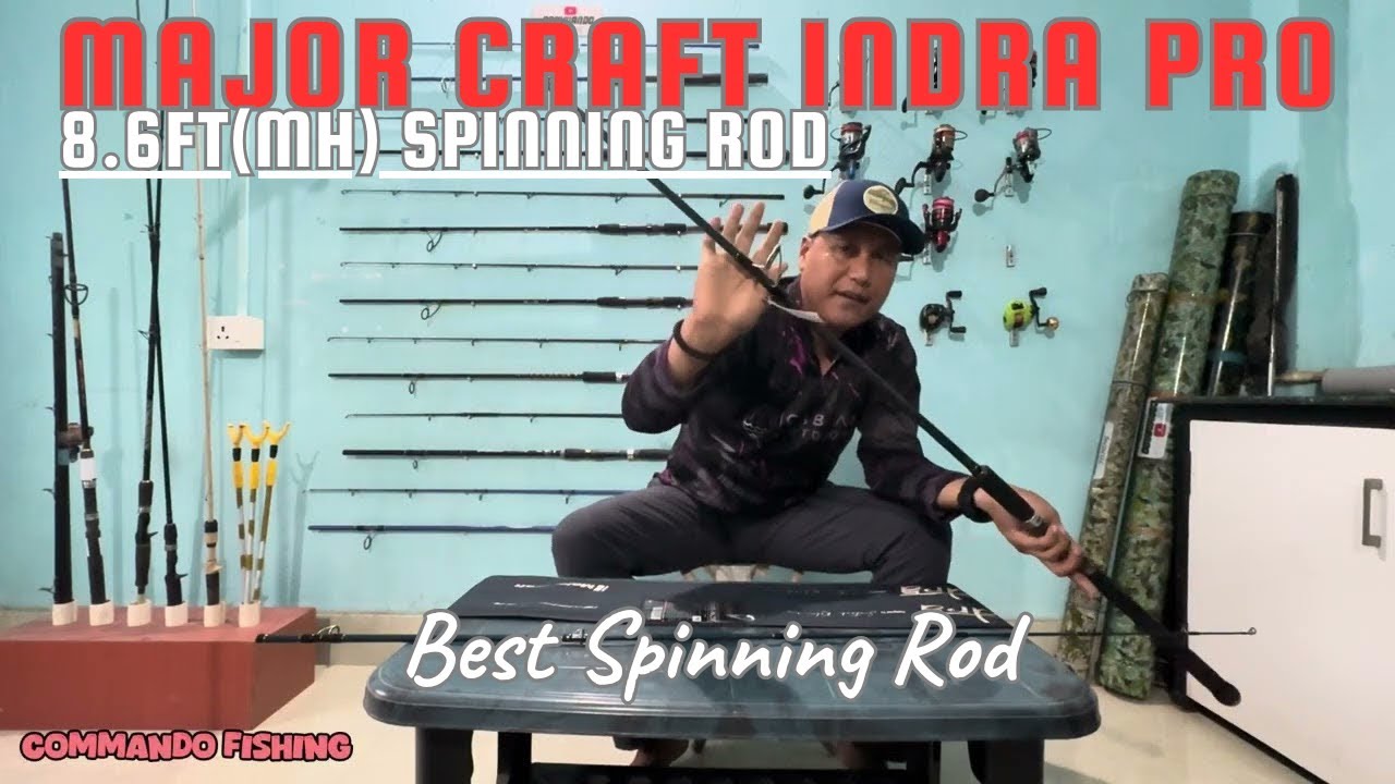 Major Craft Indra 8.6ft (MH) Spinning Rod Unboxing & Review | Best Fishing Rod for Anglers