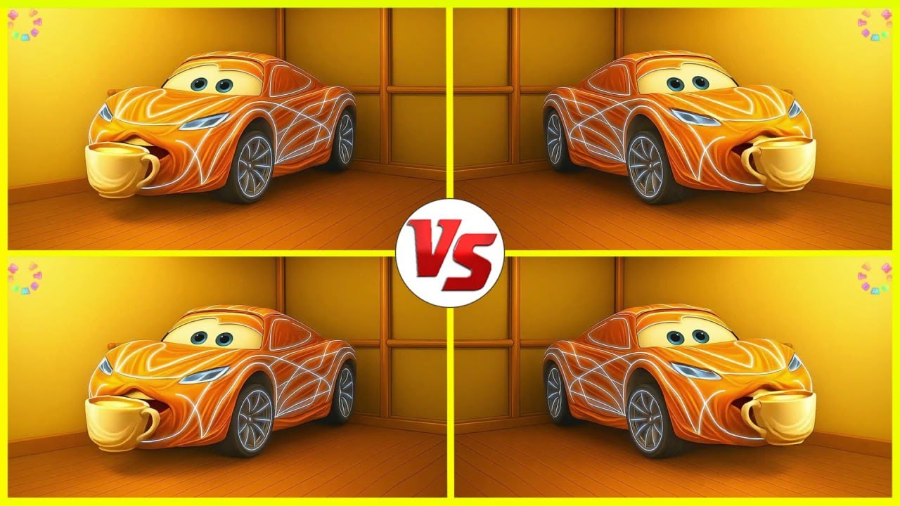 Lightning McQueen Coffin Dance 🔵🔴🟢🟡 | Color VS Battle #15
