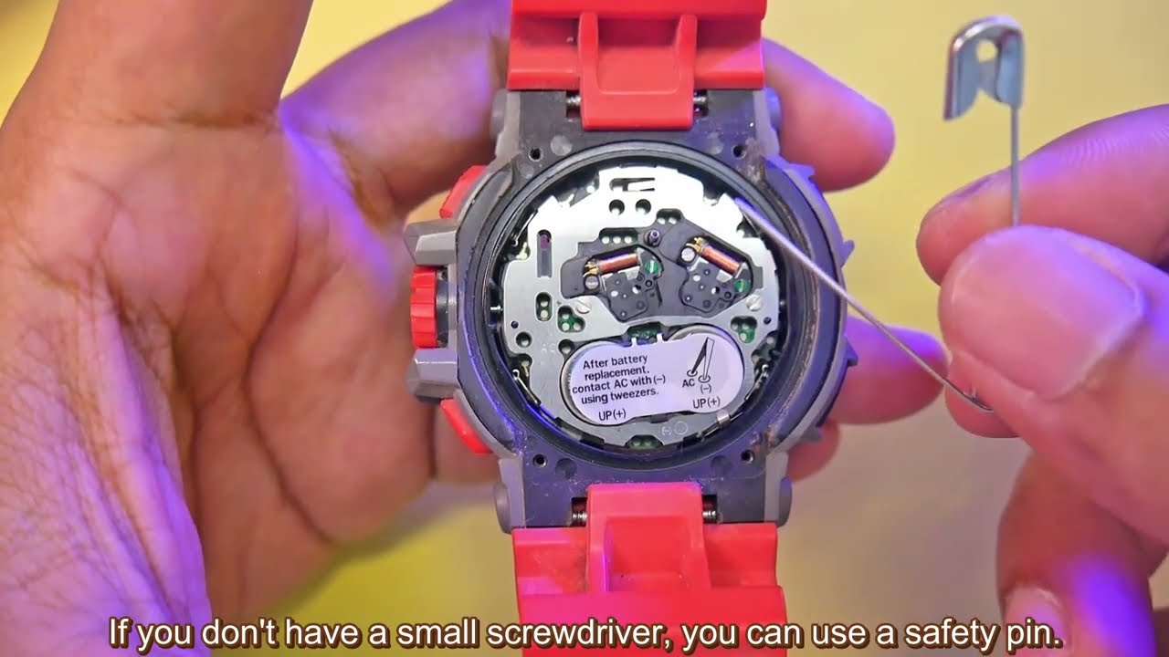 How to Change G-Shock GA-400 Battery & Troubleshooting