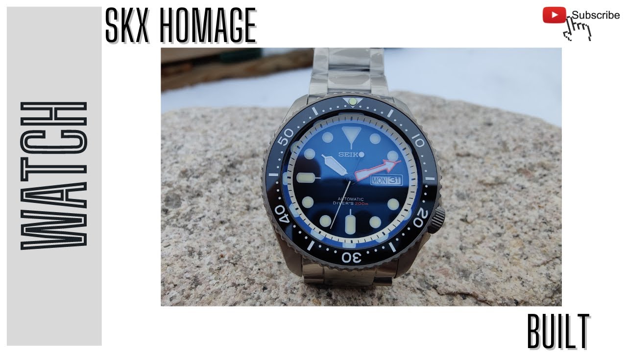 Build your own Seiko SKX homage
