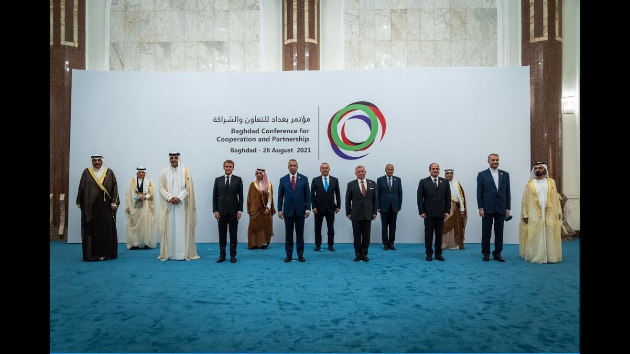 من زيارة جلالة الملك عبدالله الثاني إلى العراق للمشاركة في مؤتمر بغداد للتعاون والشراكة
