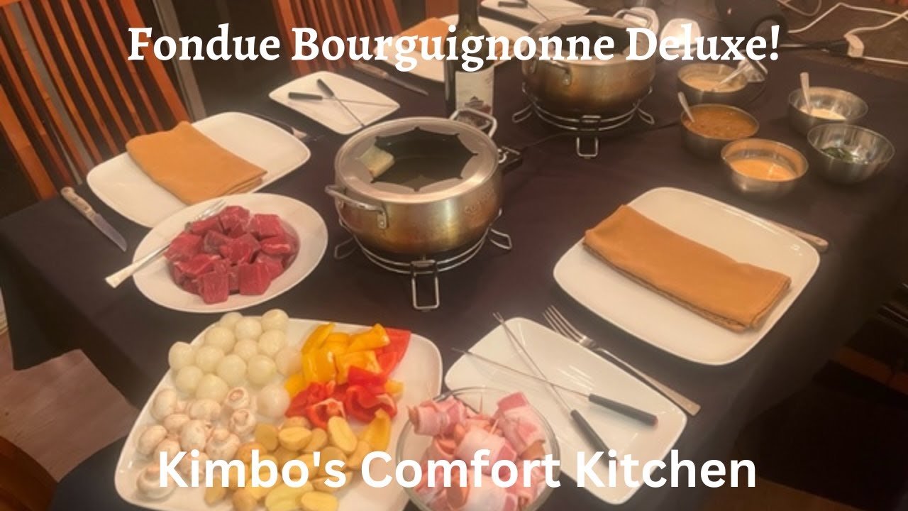 Fondue Bourguignonne deluxe