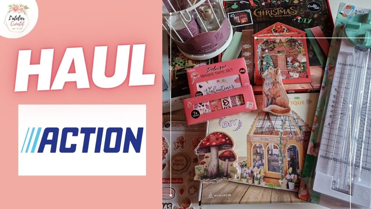 Haul Action tout simplement + boutiques scrap 😉 