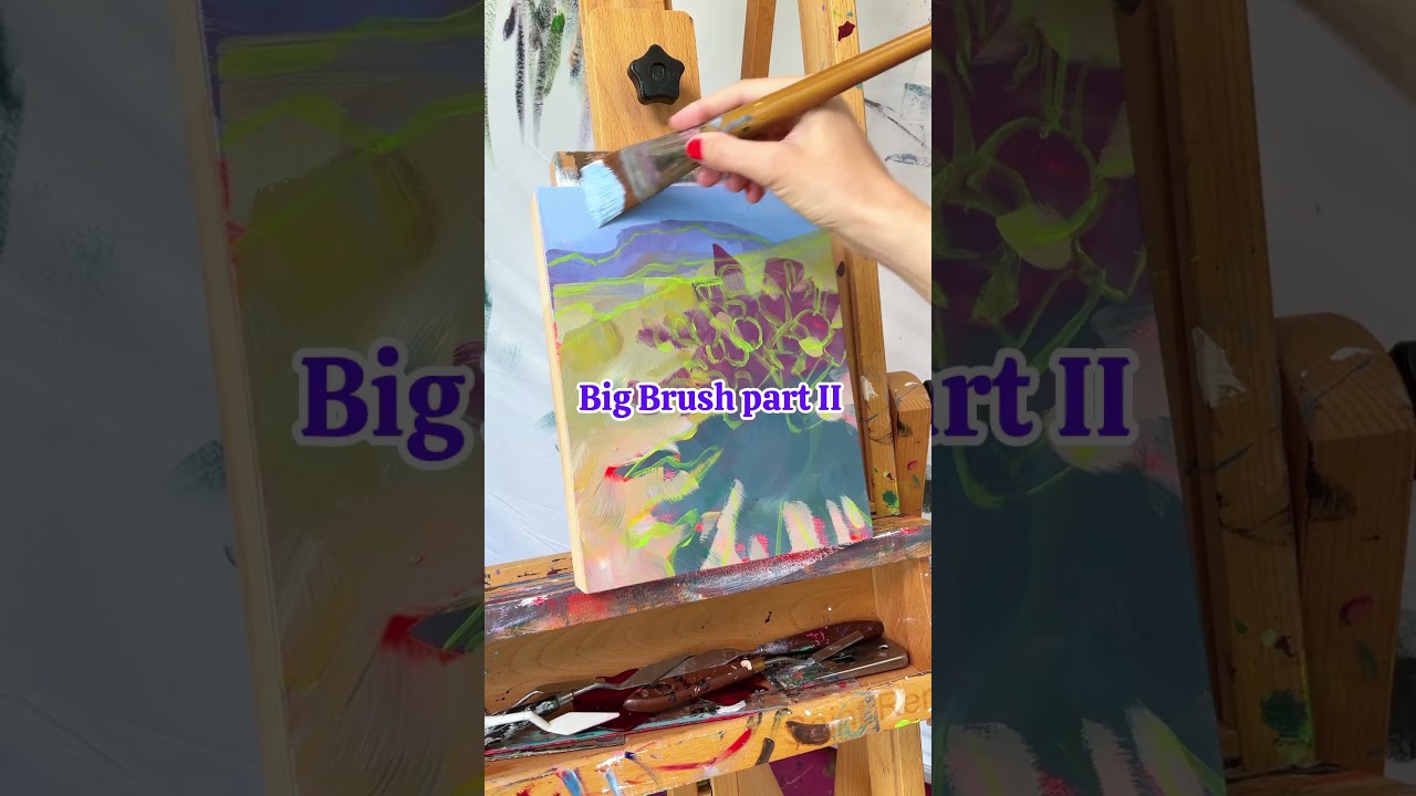 Don’t be so precious with your paintings 🤯 