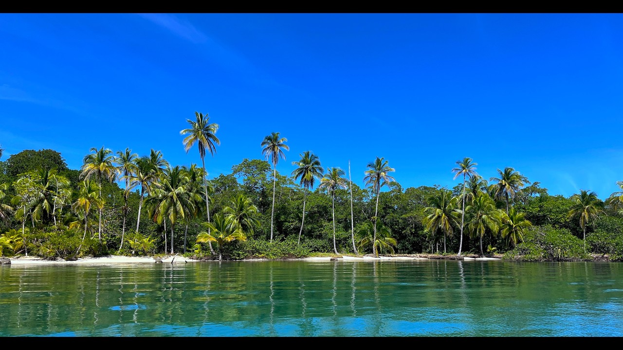 Plage de sable blanc titrée de 2,7 acres avec 954 pieds de façade maritime | Bocas del Toro, Panama