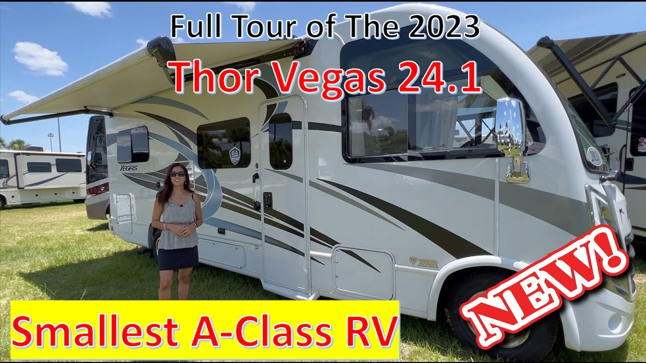 Tour The NEW 2023 Thor Vegas 24.1, The Smallest Production A-Class RV