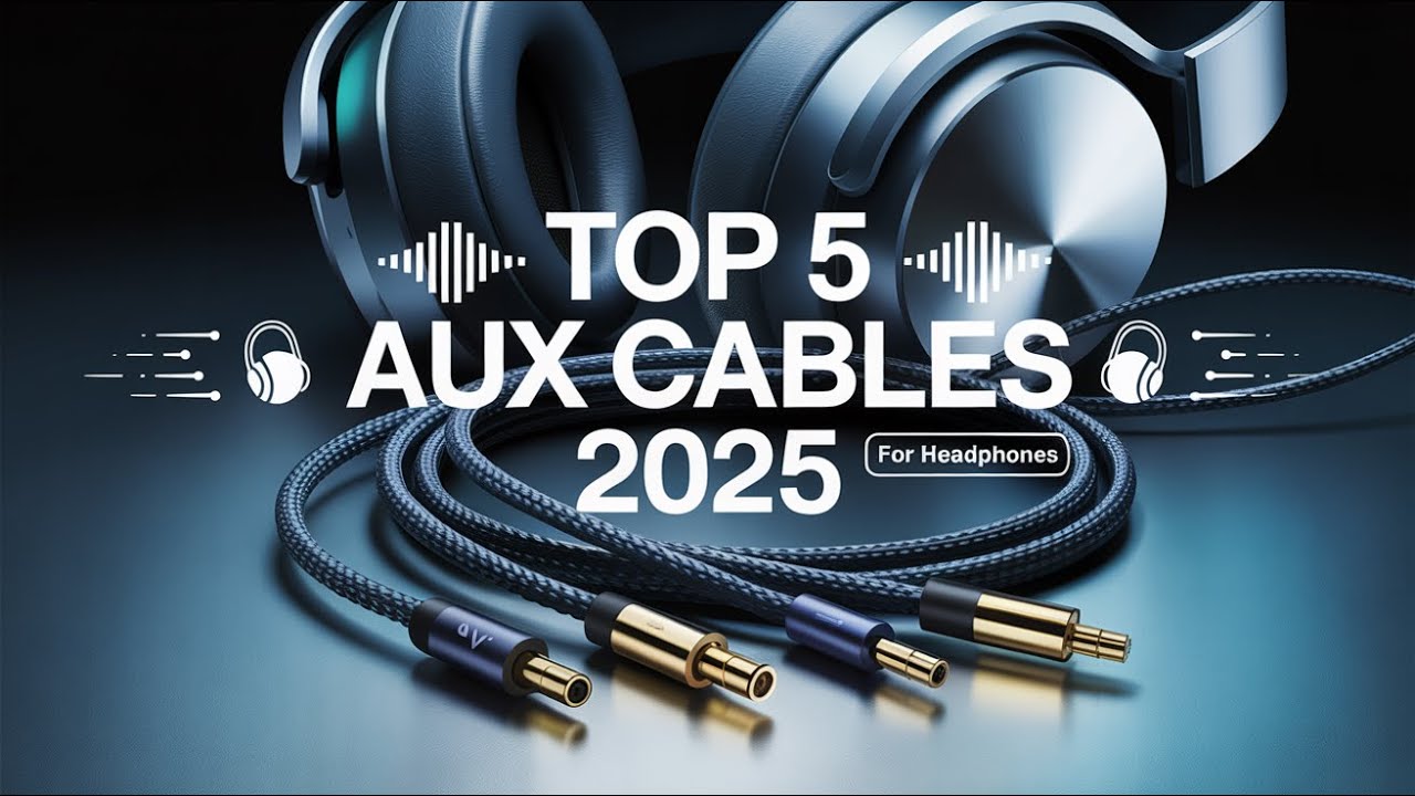 5 Best Aux Cable For Headphones 2025