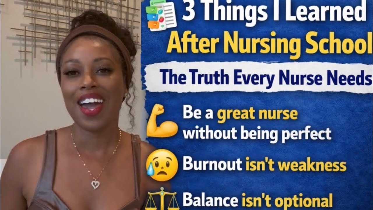 3 Things I Learned After Nursing School | The Truth Every Nurse Needs To Know