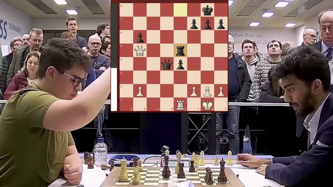 World Champion Gukesh vs 14-Year-Old Yagiz Kaan | Insane Rook Endgame Battle #chess #chessgame