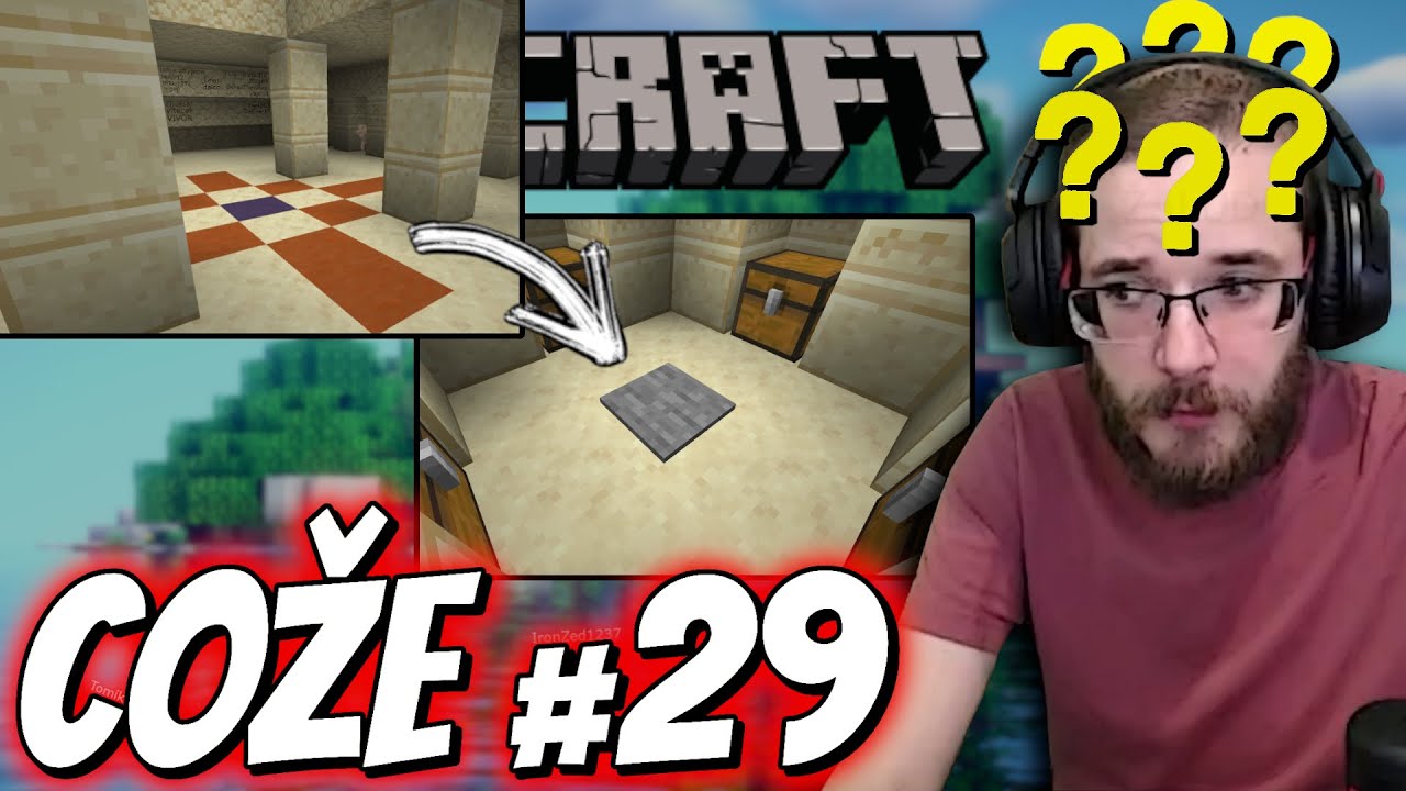 Prohr&aacute;l proti NEJSTAR&Scaron;&Iacute; Minecraft pasti?! | COŽE #29