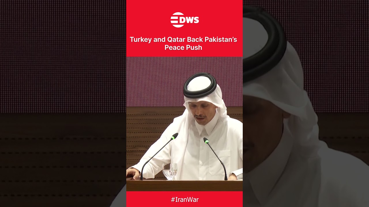 LATEST: Turkey & Qatar Back Pakistan&rsquo;s Peace Plan to Reopen Strait of Hormuz | DWS News | AH1C