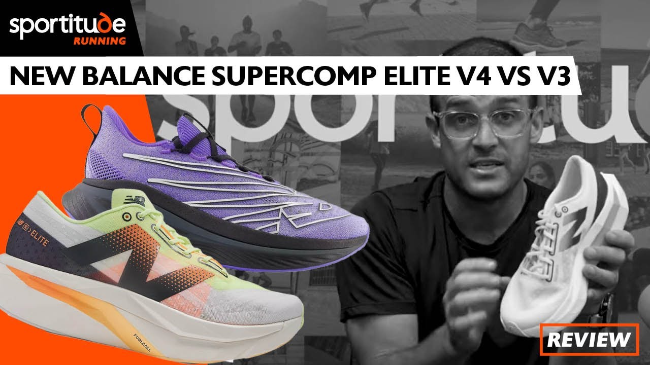 New Balance SuperComp Elite v4 vs v3 Comparison Running Shoe Review | Sportitude 2024