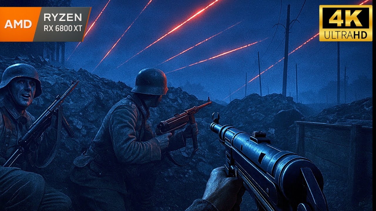 Easy Red 2 | Stalingrad Axis Defend Gameplay [4K 60FPS] No Commentary