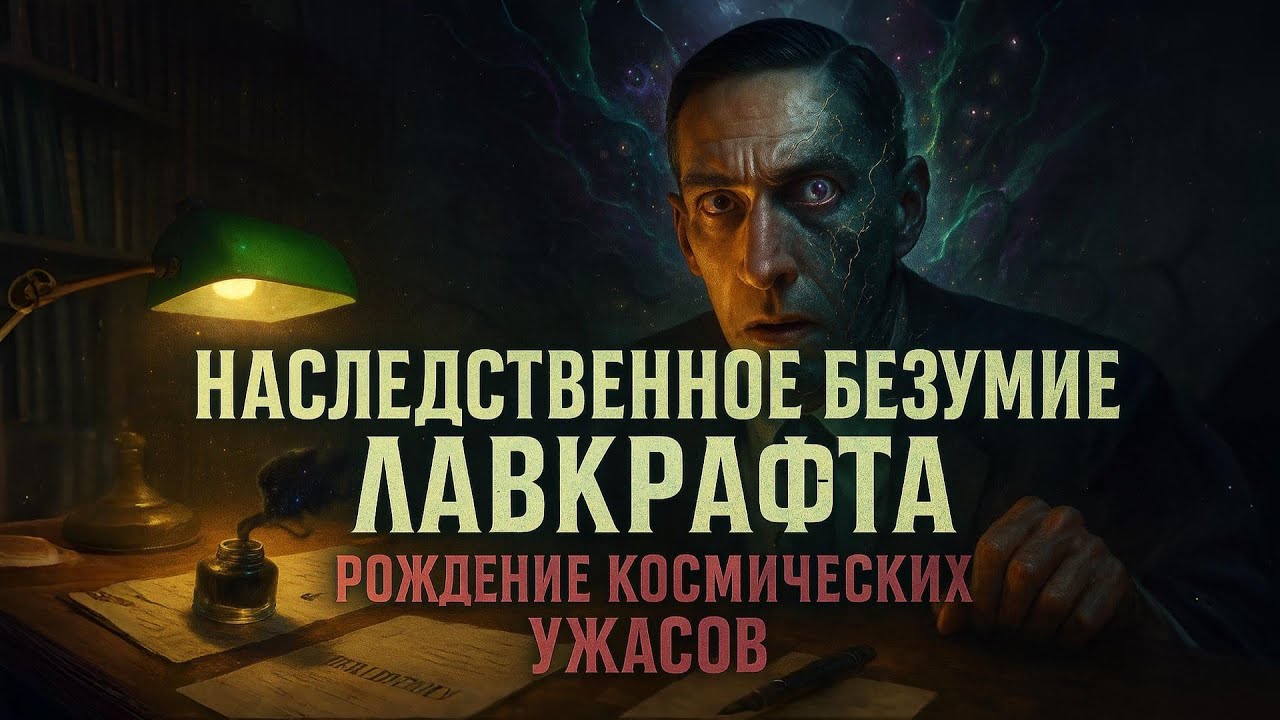 Лавкрафт- НАСЛЕДСТВЕННОЕ Безумие и Рождение Космических УЖАСОВ