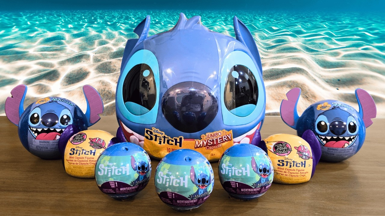 ASMR Disney Stitch SQUISHY Mystery Unboxing | Oddly Satisfying No talking