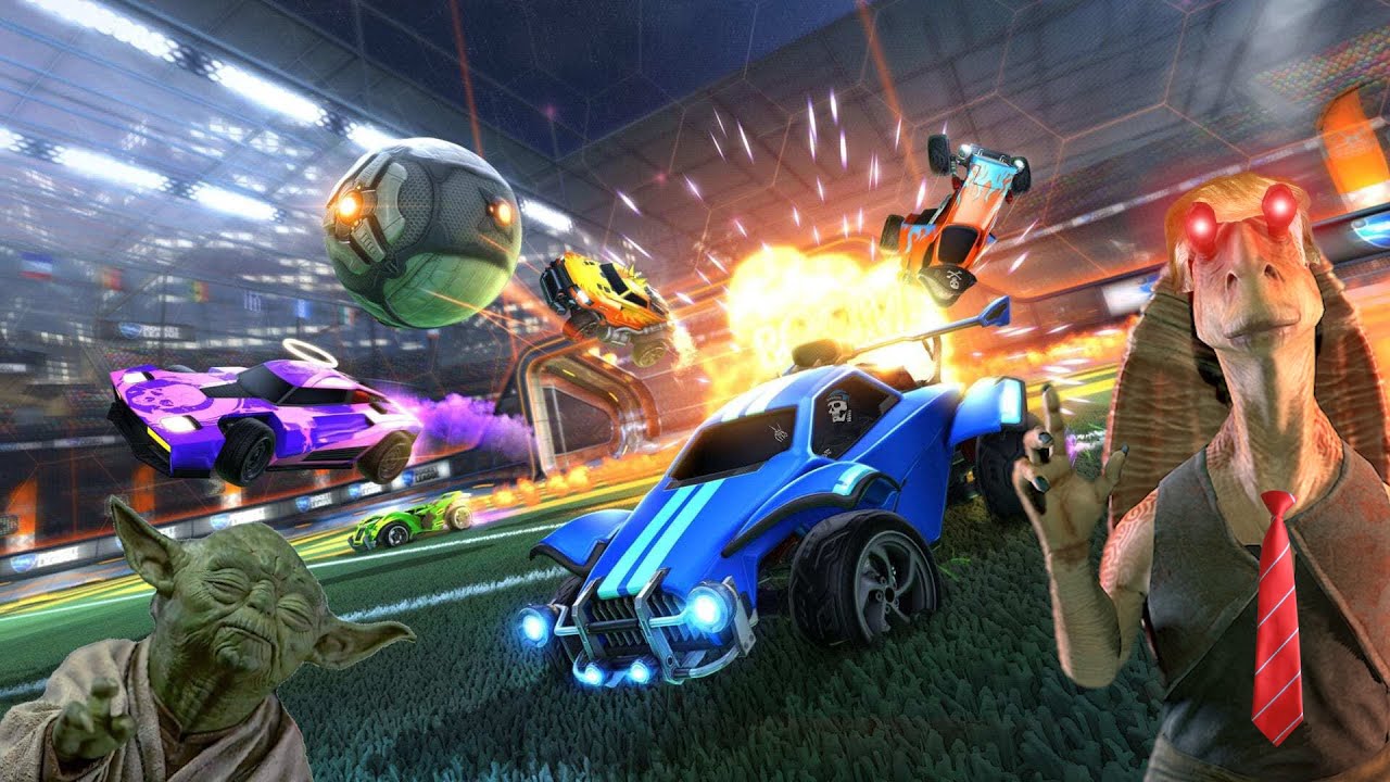 Rocket League Moments from a Galaxy Far Far Away