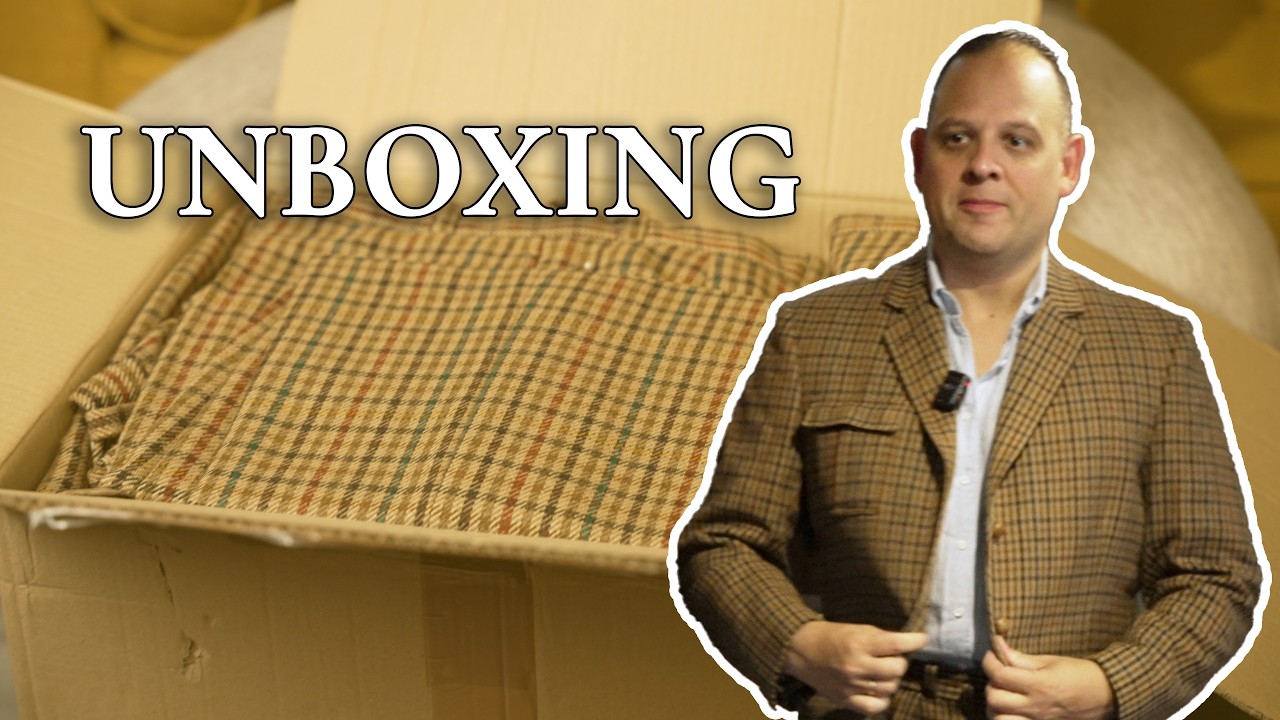 I Bought a Vintage Three-Piece Norfolk Suit! (Unboxing)