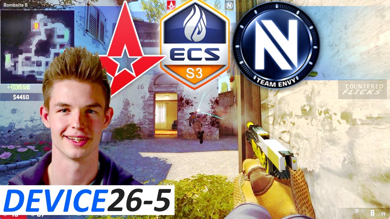 device 26-5 POV / Astralis vs EnVyUs / Inferno / CS:GO ECS Season 3