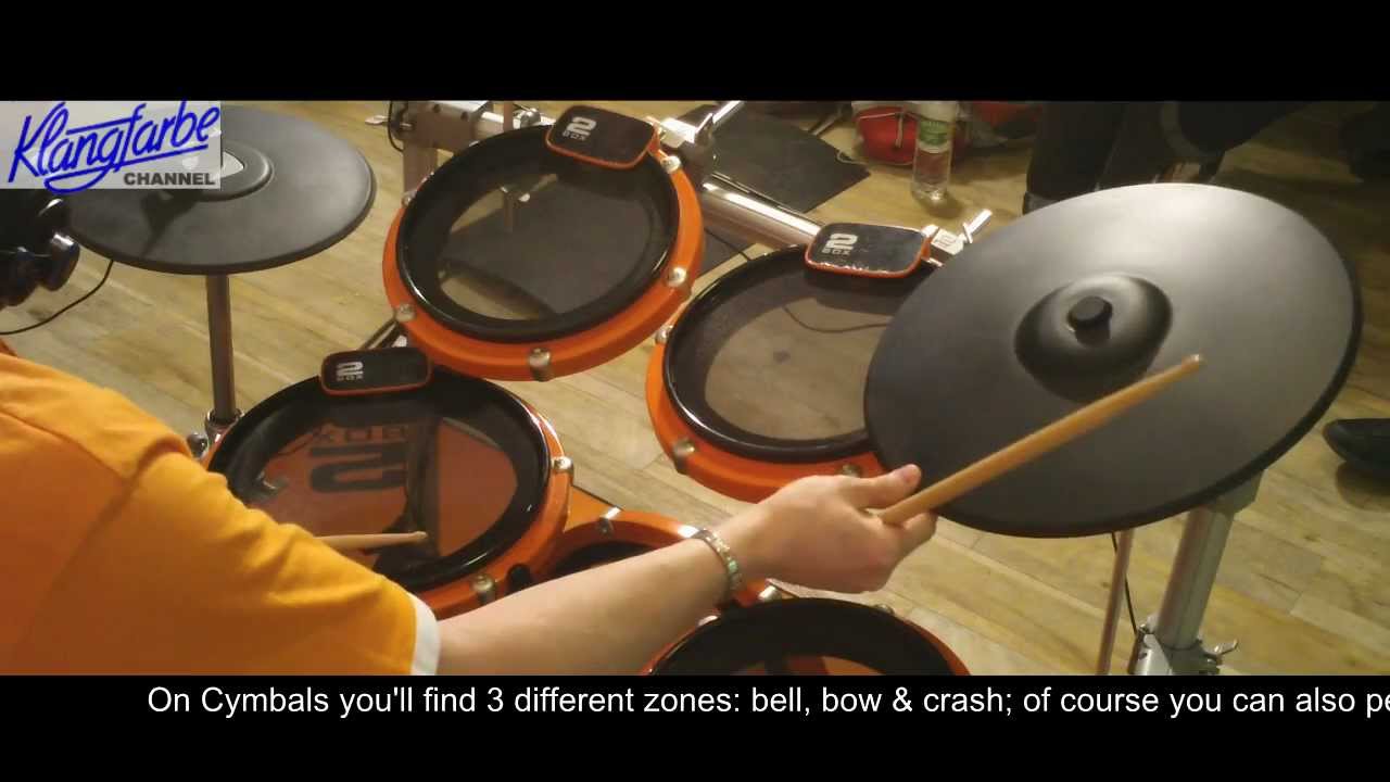 2Box DrumIt Five Module Demonstration in der Klangfarbe (GER/ENG sub)